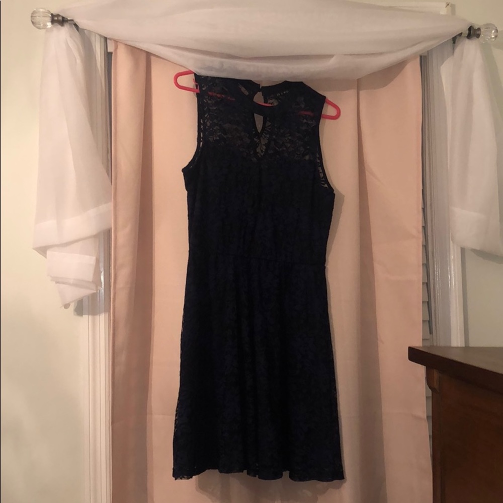 Blue semi formal